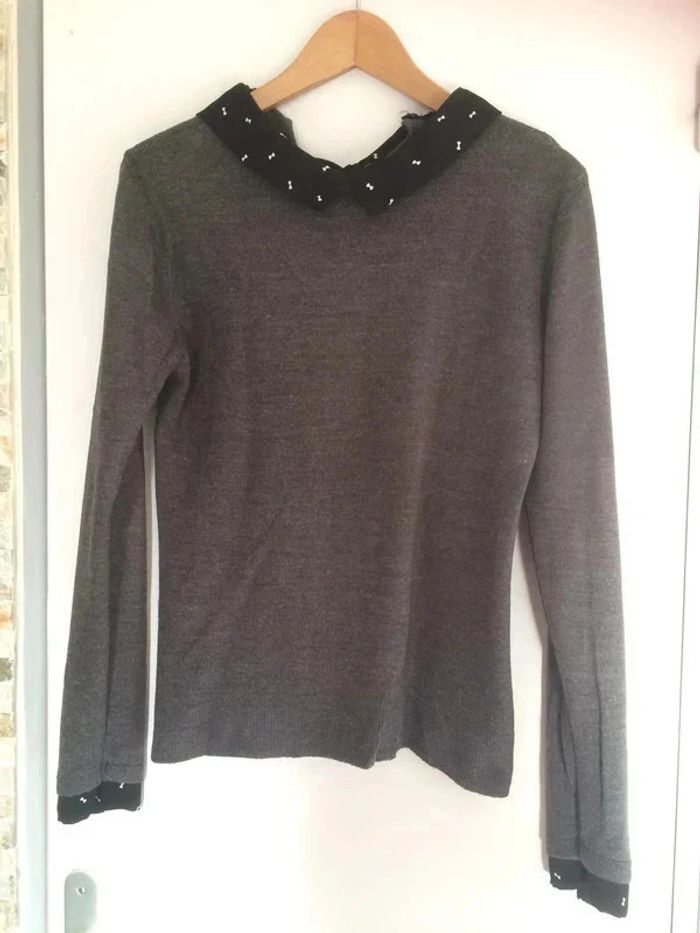 Pull gris 36