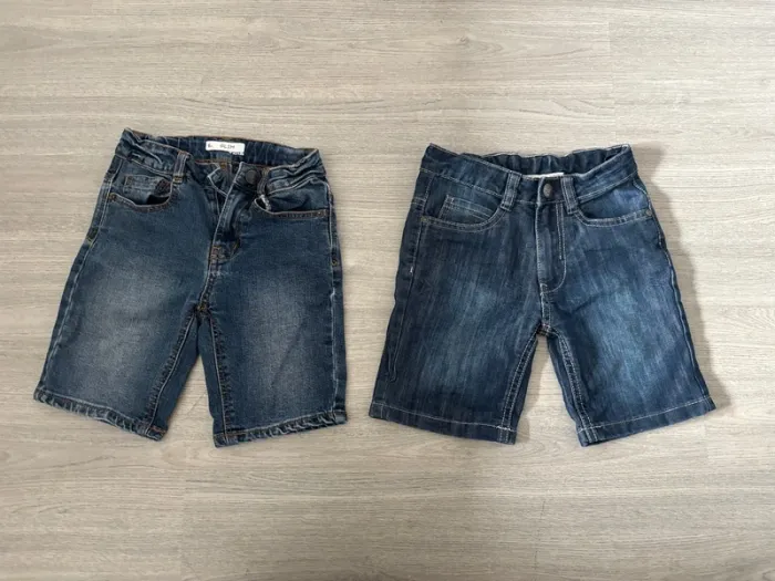 Lot de 2 shorts en jeans 6 ans