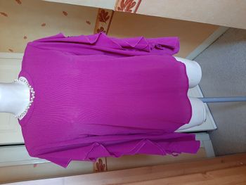 Vila- blouse à manches volantées et ouvertes TM