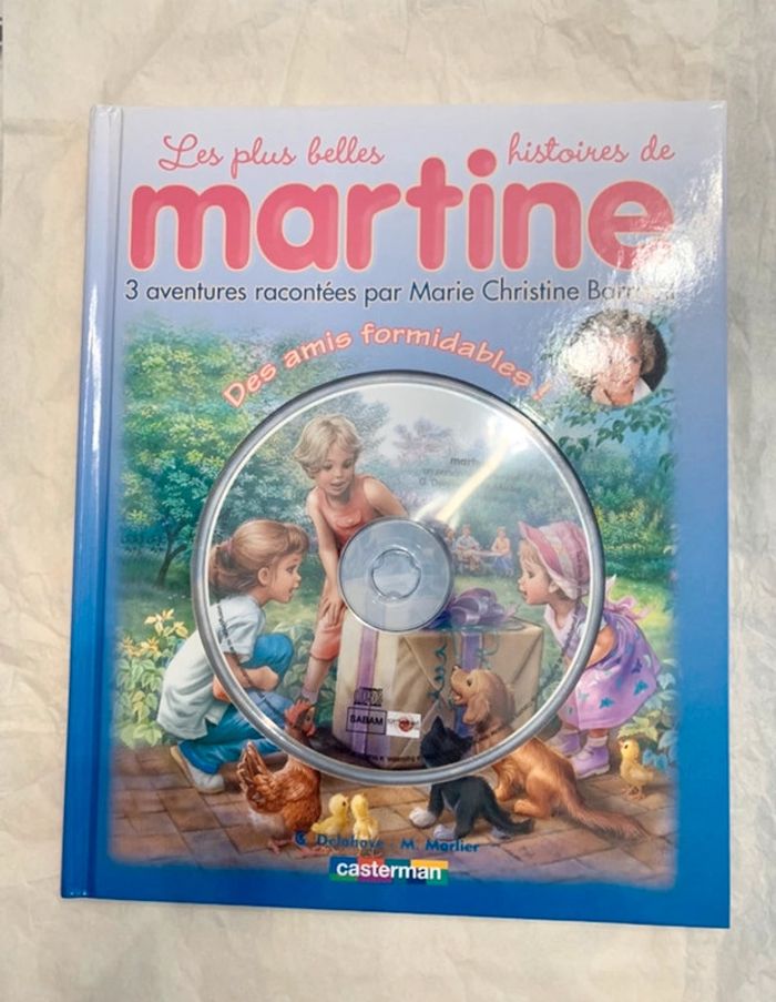 3 histoires Martine avec CD