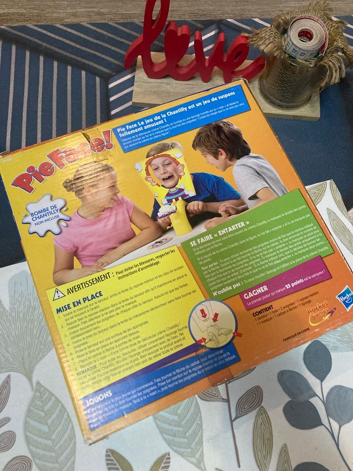 Jeu « pie face » - photo numéro 2