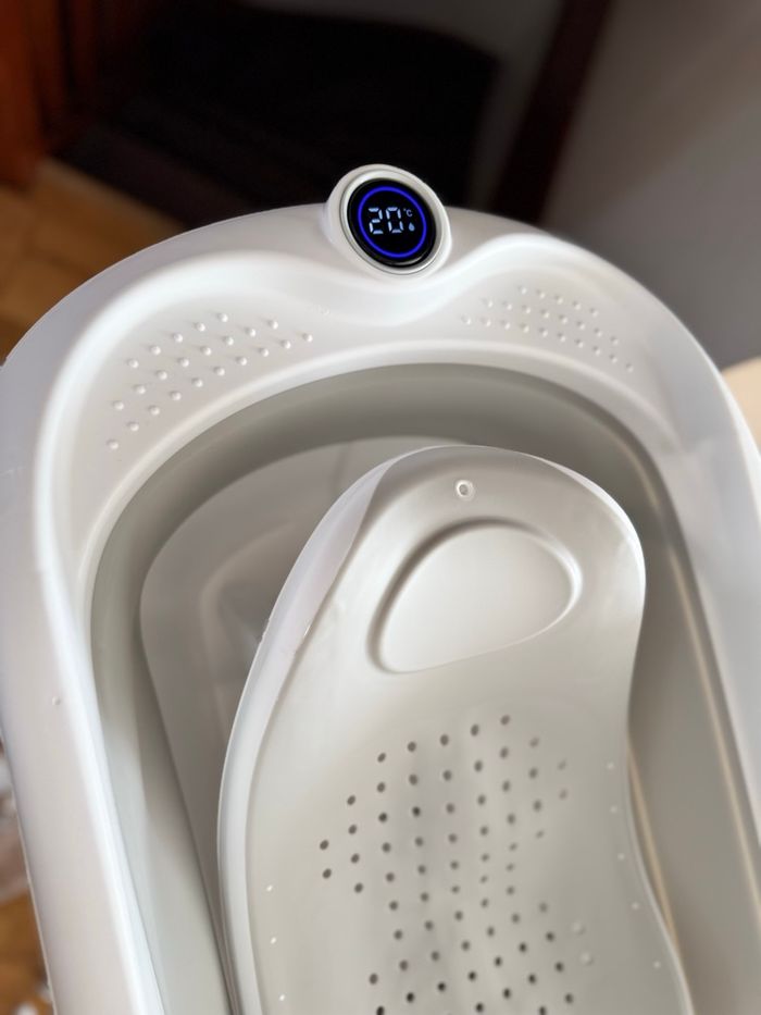 Baignoire pliable avec support sur pied - photo numéro 4