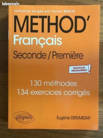 Français épreuves écrites - Seconde et Première