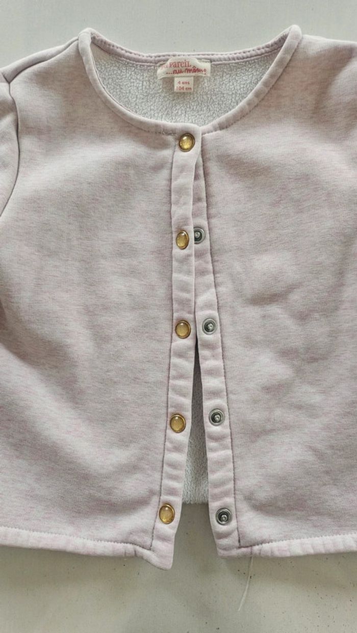 Gilet rose dpam - photo numéro 2