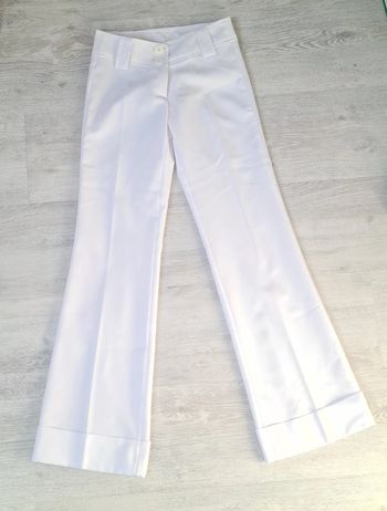 Pantalon blanc taille 34