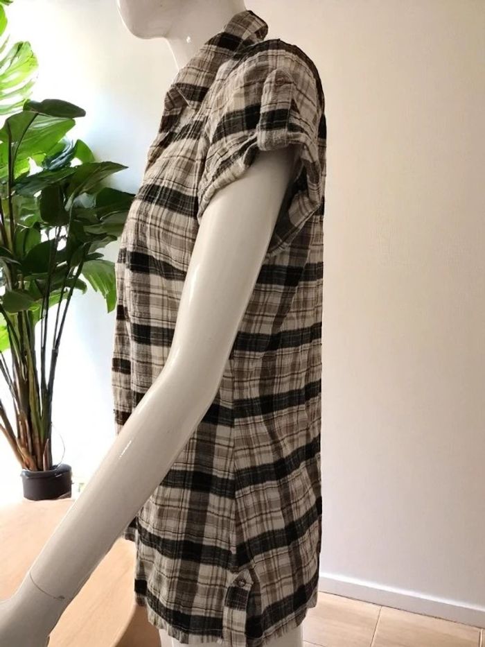 Blouse à carreaux - photo numéro 3