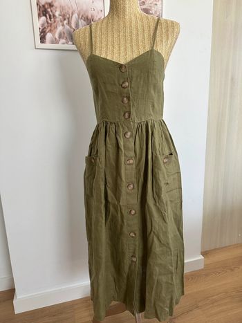 Robe neuve en lin S Mango