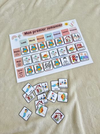 Semainier enfant 