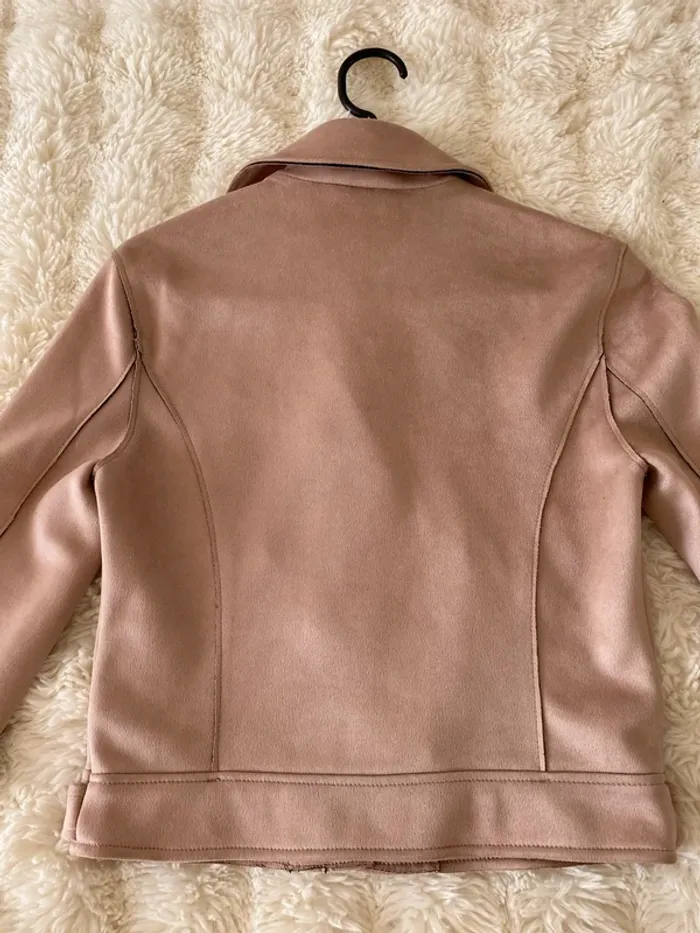 Perfecto court rose poudré taille 34 - photo numéro 10