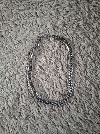 Bijoux collier homme en acier inoxydable épaisse et large