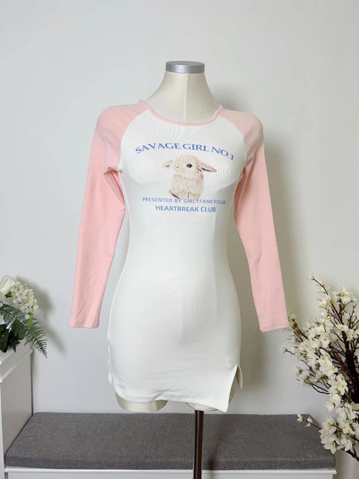 Robe motif lapin - photo numéro 2