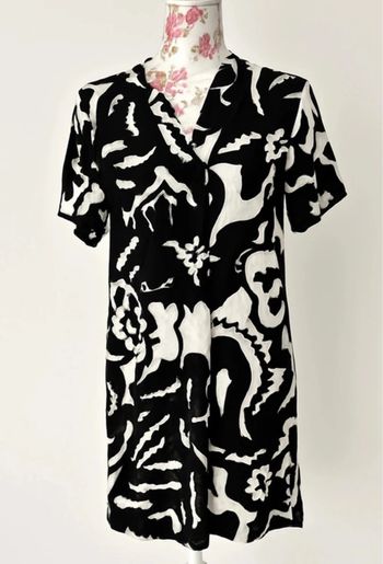 🌿 Robe tunique fluide en viscose - Taille S - Style bohème chic 🌿