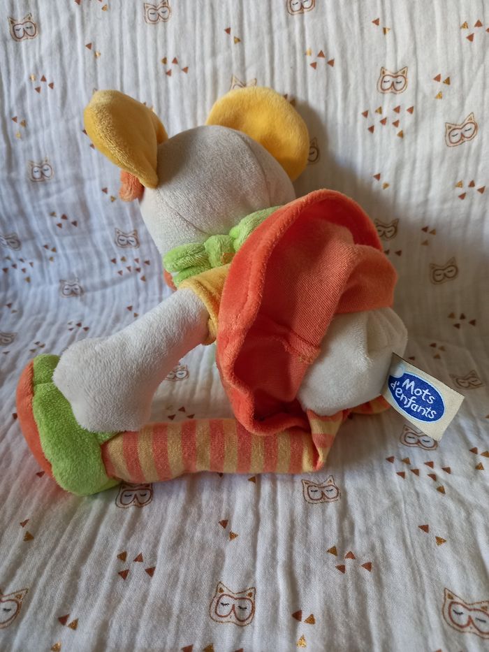 Doudou souris Mots d'enfants - photo numéro 2