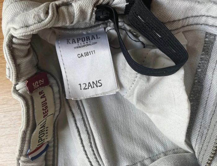 pantacourt garçon gris clair - photo numéro 4