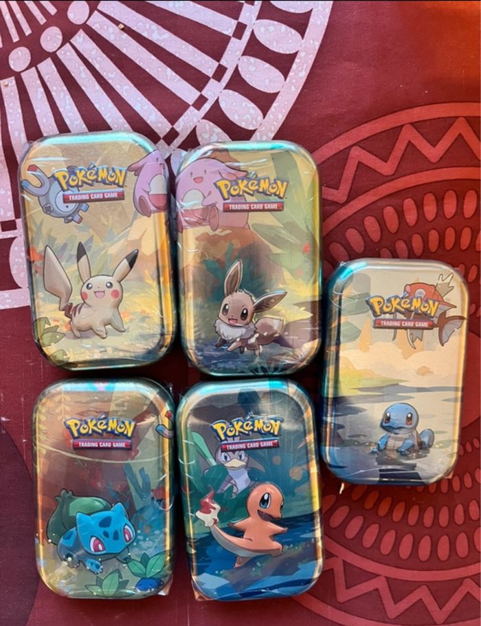 Coffret mini tins ami de kanto exclu Amazon - photo numéro 3