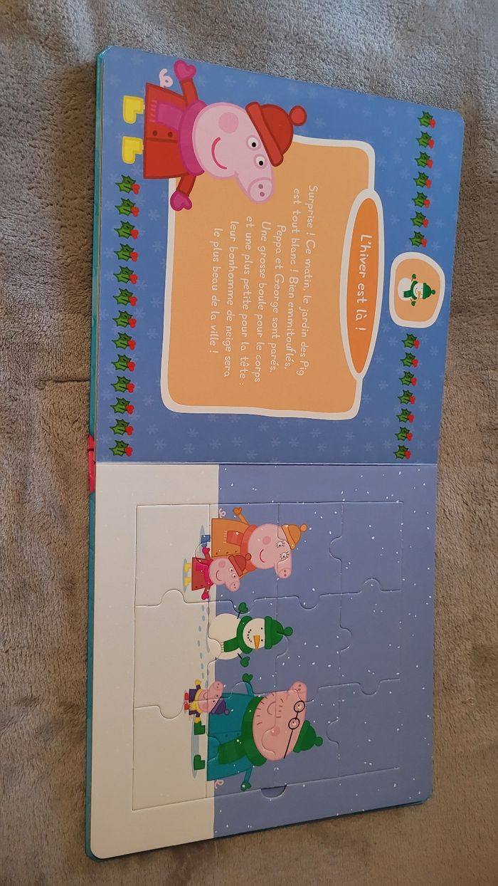 Livre Puzzle Peppa Pig - photo numéro 5
