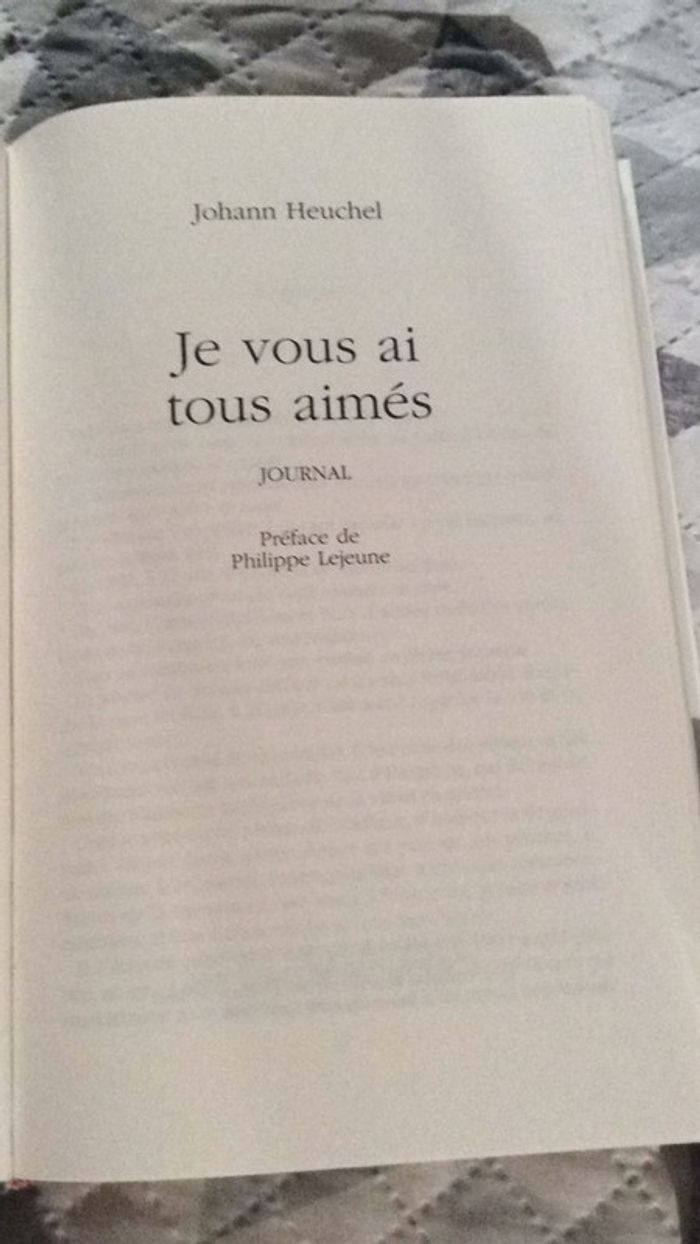 #je vous ai tous aimés par Johann Heuchel - photo numéro 5