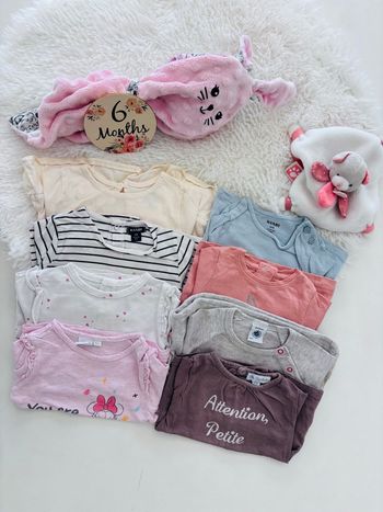 Lot t-shirt manche longue fille
