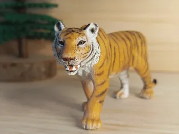Schleich tigre marron Figurine félin Animal de la savane