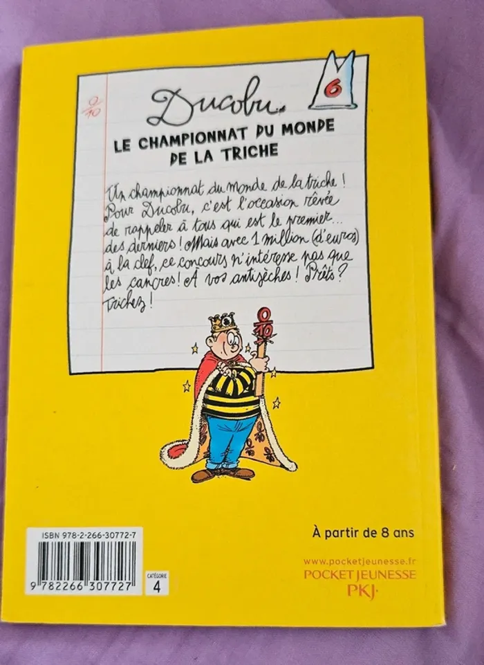 Livre ducobu le championnat du monde de la triche - photo numéro 3