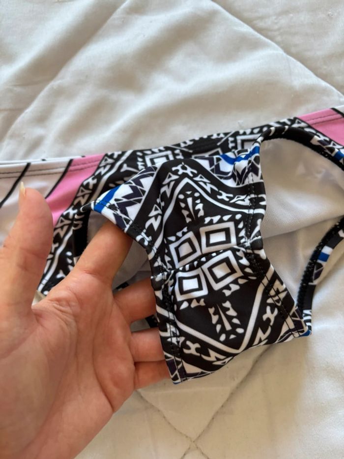 Bas de maillot de bain femme – culotte motifs colorés – neuf jamais porté taille S/36 - photo numéro 5