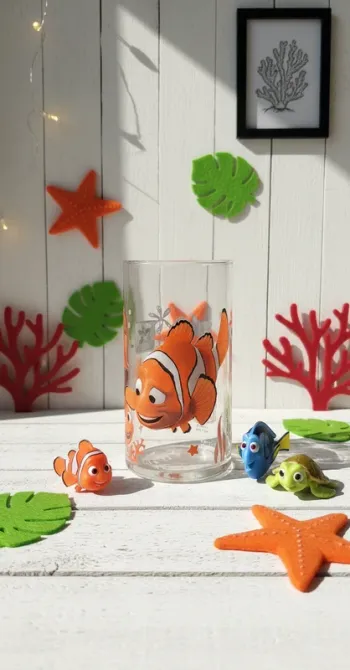 🐠 Verre Disney Pixar "Le Monde de Nemo" - Édition Marin 🌊