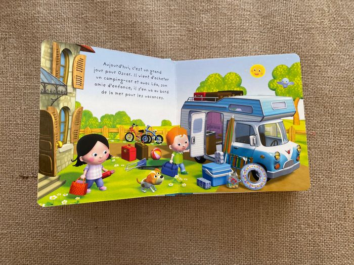 Livre Le camping-car d'Oscar P'tit Garçon Fleurus - photo numéro 2