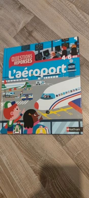 livres  l'aéroport questions réponses Nathan 4-6 ans