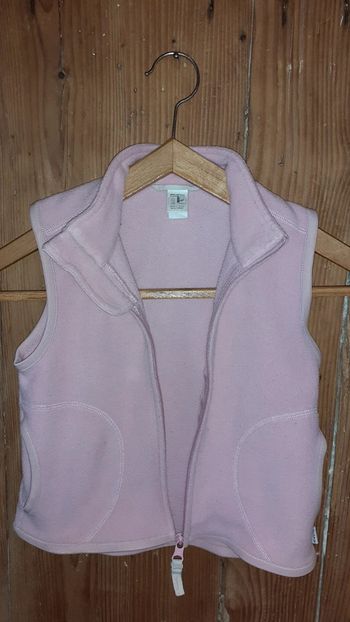 Veste polaire sans manche