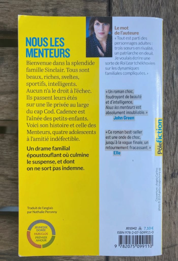 Nous les menteurs, e.lockhart - photo numéro 2