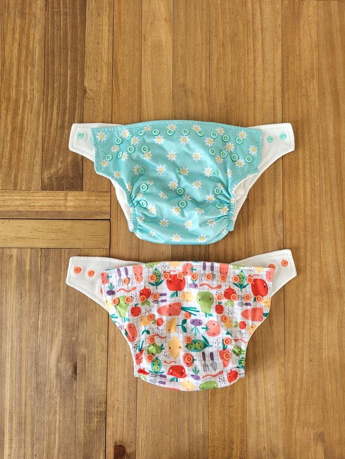 Lot de 2 couches lavables Baba+Boo + 2 Inserts - photo numéro 2