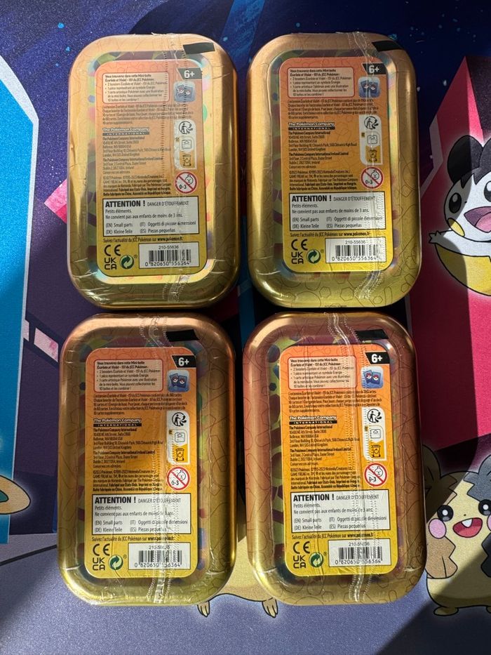 Pokémon mini tins 151 ev3.5 - photo numéro 3