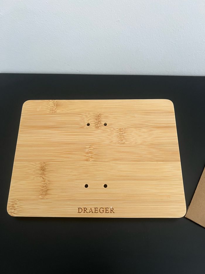 Support / socle en bambou pour calendrier Draeger - photo numéro 4