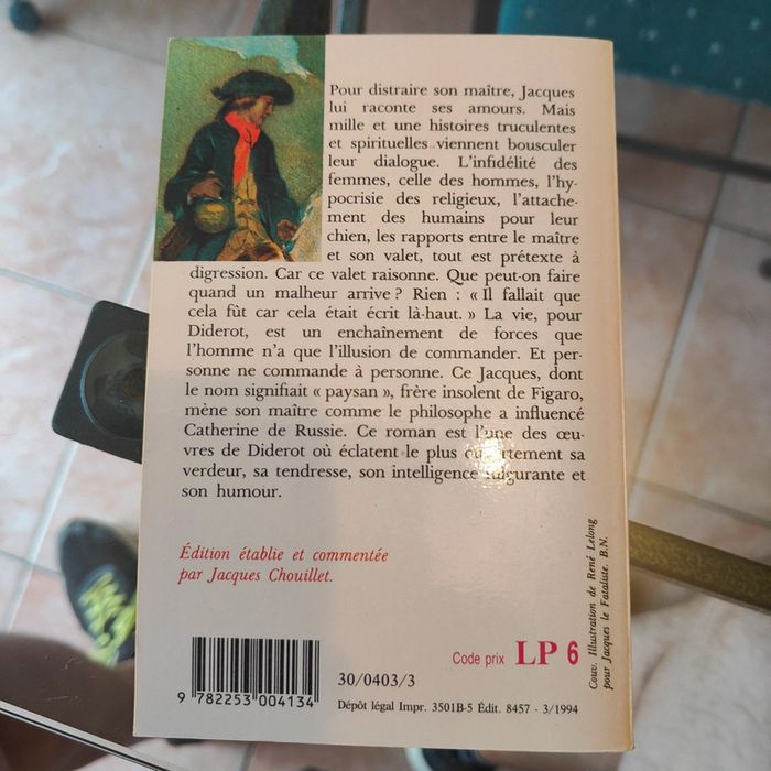 Jacques le fataliste de Diderot - photo numéro 2