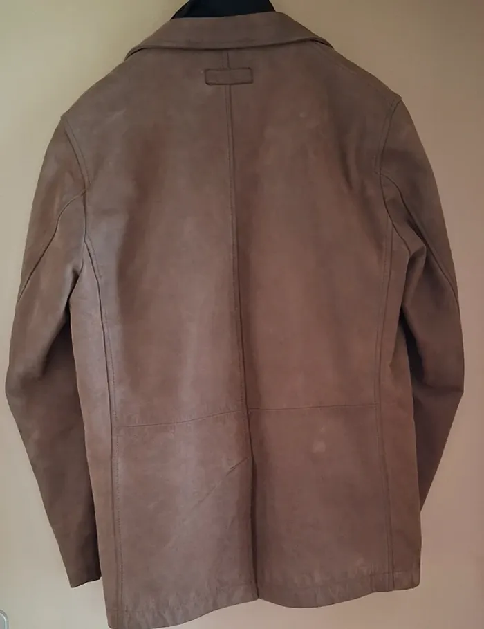 Veste en cuir Marlboro Classics taille L - photo numéro 3
