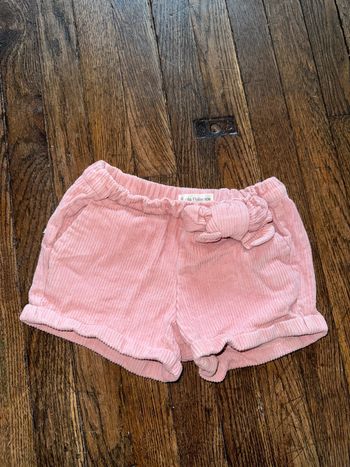 Short velour Lola palacios  2 ans (taille grand)