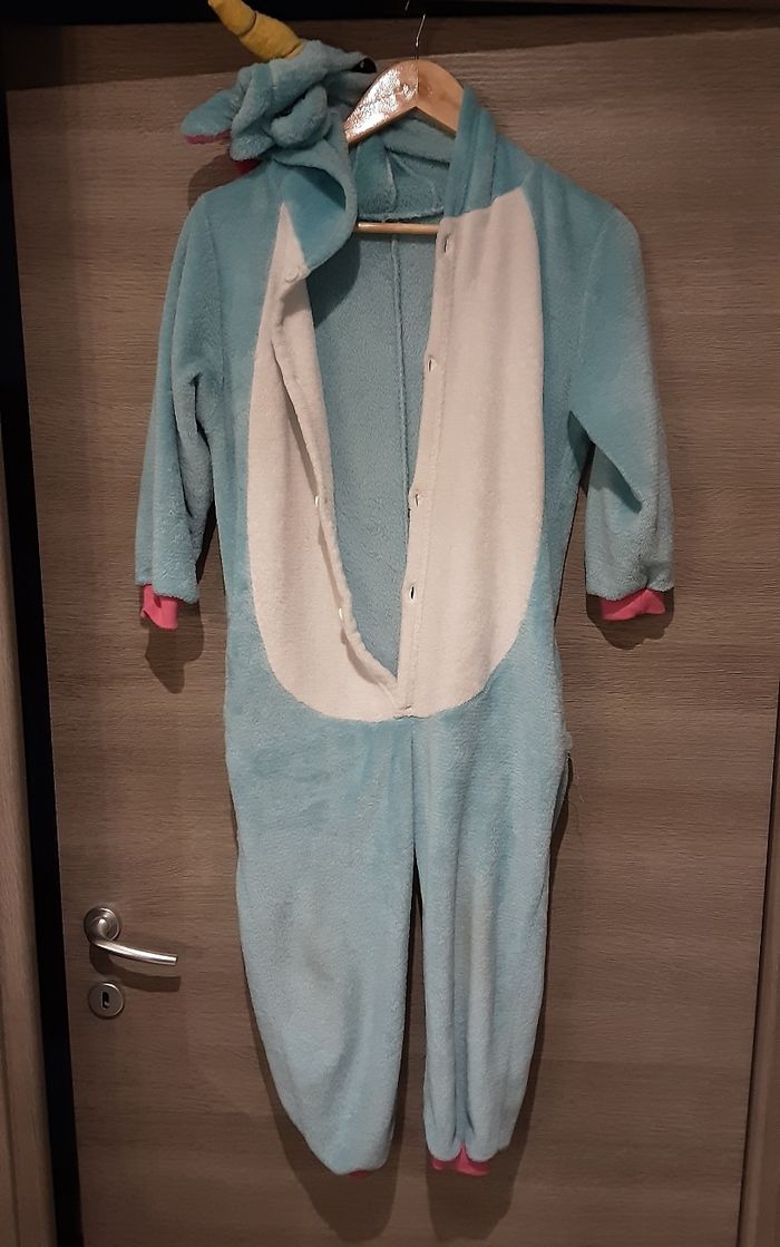 Combinaison pyjama licorne 8 ans - photo numéro 3