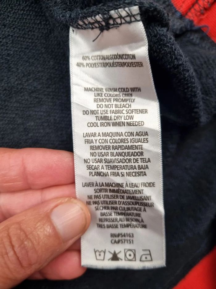 Sweat à capuche Tommy Hilfiger M Femme (mesures en photos) - photo numéro 9