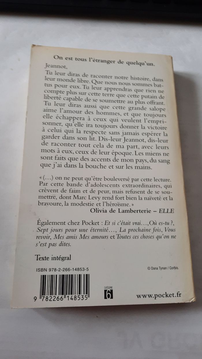 Livre de poche de Marc Levy - photo numéro 2