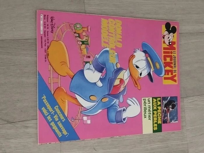 Lot Vintage 7 magazines Journal de Mickey année 1985 L065  7597386520 - photo numéro 7