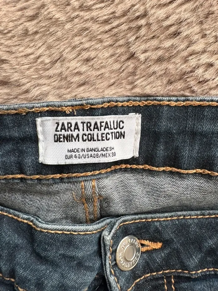 Pantalon Jean Zara taille 34 - photo numéro 4