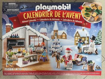 PLAYMOBIL 71088 Calendrier de l'Avent : pâtisserie de Noël- Christmas - La magie de Noël