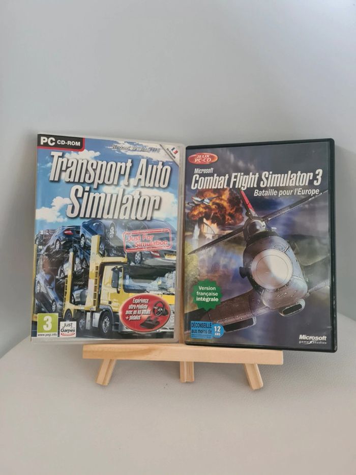 2 jeux PC Simulator