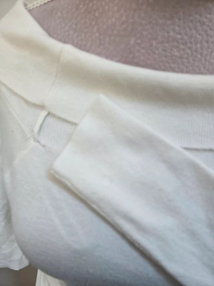 Pull blanc Tally weijl taille XS - photo numéro 3