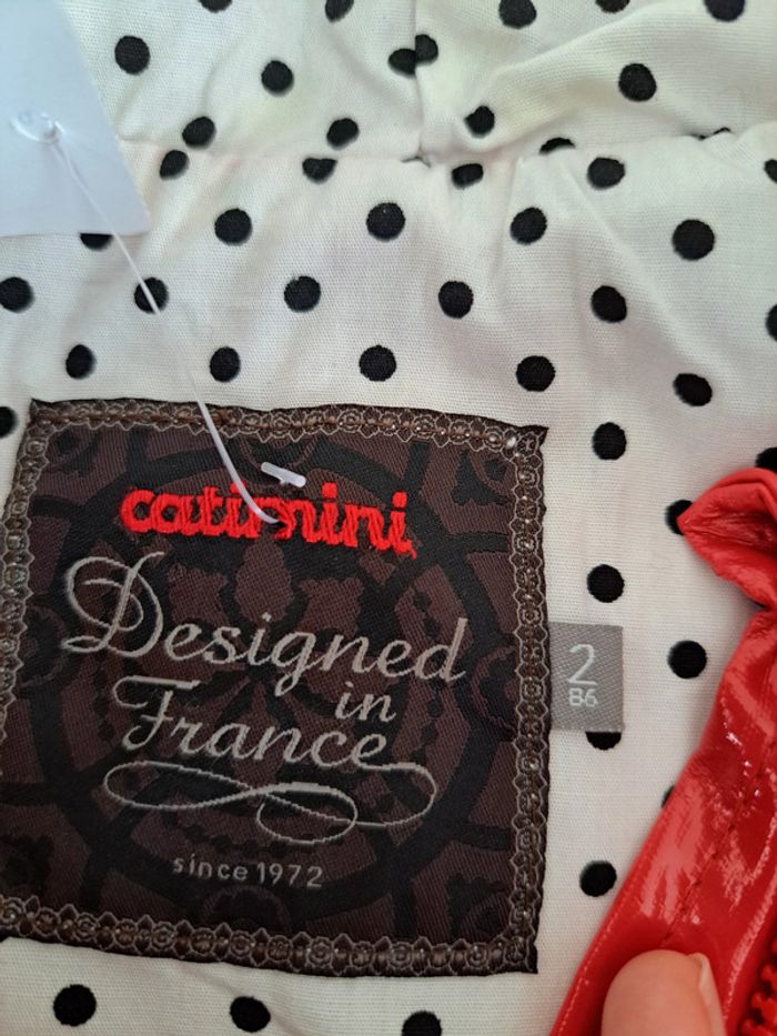veste ciré rouge catimini 2 ans 86cm - photo numéro 2