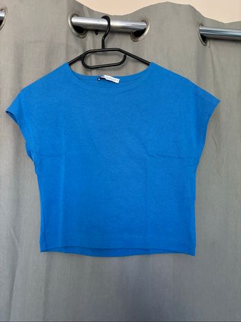 T-shirt bleu Zara