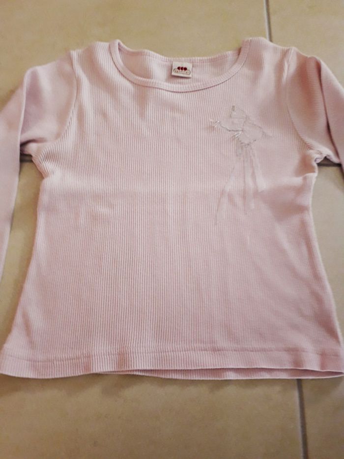 Ens t-shirt manche longue + pantalon - 6 ans - photo numéro 2