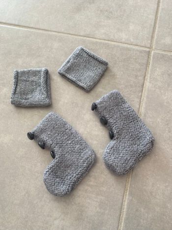 Mitaines et chaussons bébé