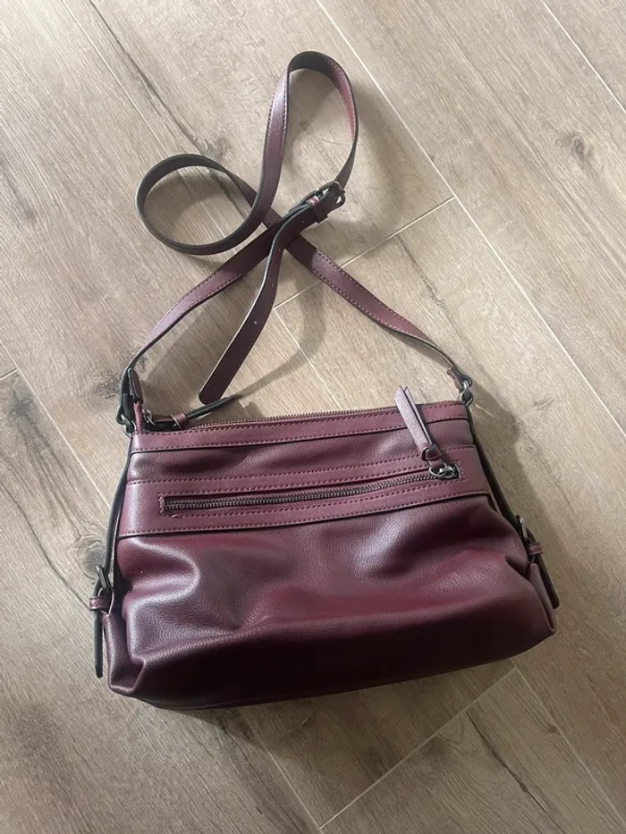 Sac à main bordeaux