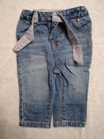 Jean bleu 3 mois La Redoute (réf perso C18) (familleac72)